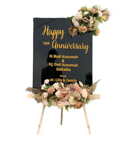 Papan Bunga Akrilik Sawah Baru